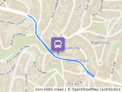 Mapa da parada