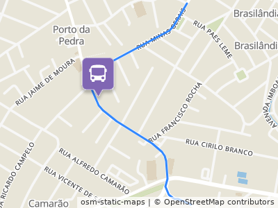 Mapa da parada