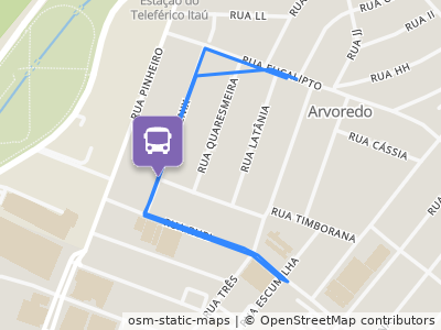 Mapa da parada