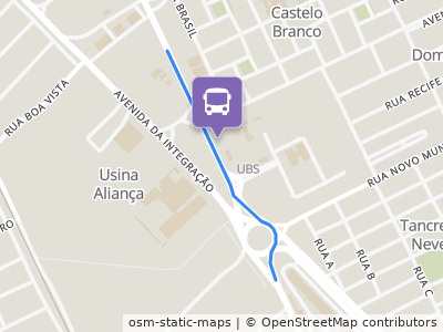 Mapa da parada