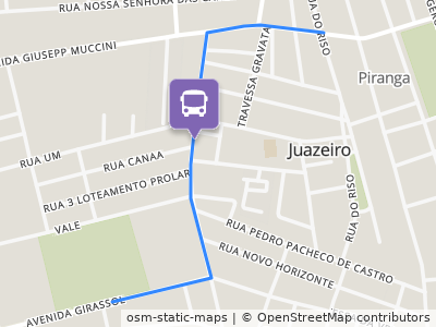 Mapa da parada