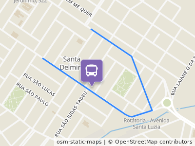 Mapa da parada