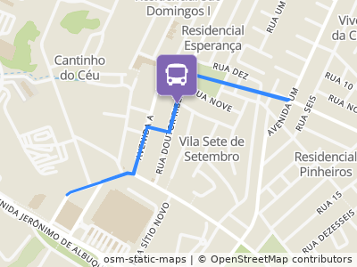 Mapa da parada