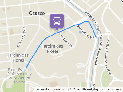 Mapa da parada